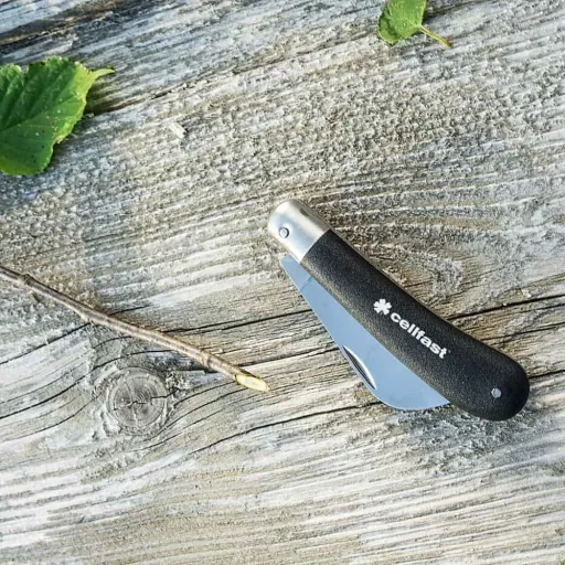 Greffoir de Jardin Pliant, Couteau à Greffer Professionnel