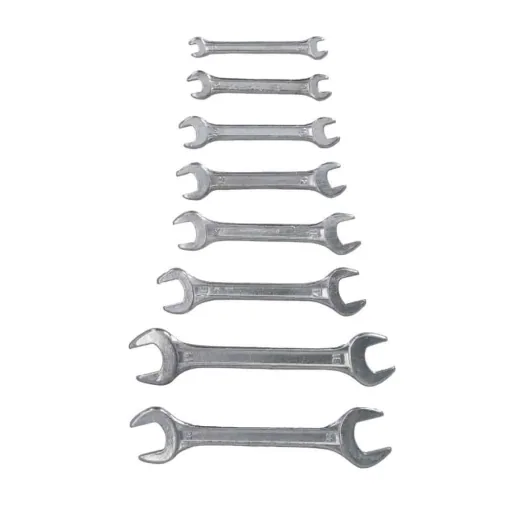 Coffret de clés plates 6-22 mm – Jeu de 8 clés métriques