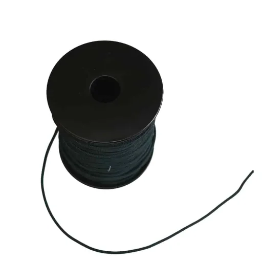 Corde Polypropylène Tressée 2,5mm 85m Noir/Vert
