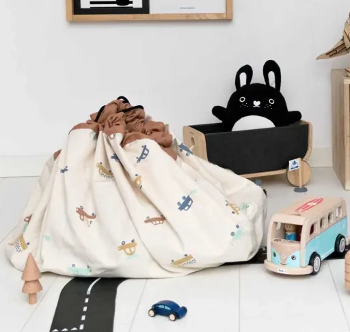 play & go Sac de jeu Print grandes voitures
