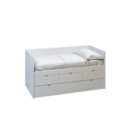 Muba Bespoke Lit en bloc couchette avec 3 tiroirs et lit d'appoint