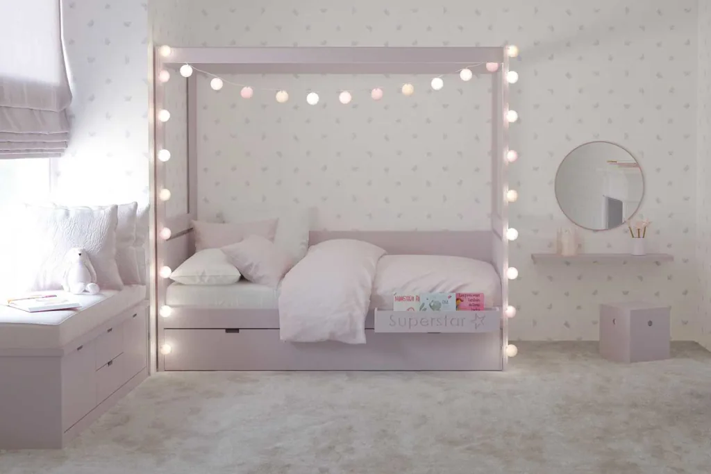 Muba Bespoke Lit enfant Nido avec baldaquin