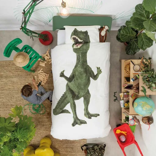 Snurk Parure de lit Dinosaure 135 x 200