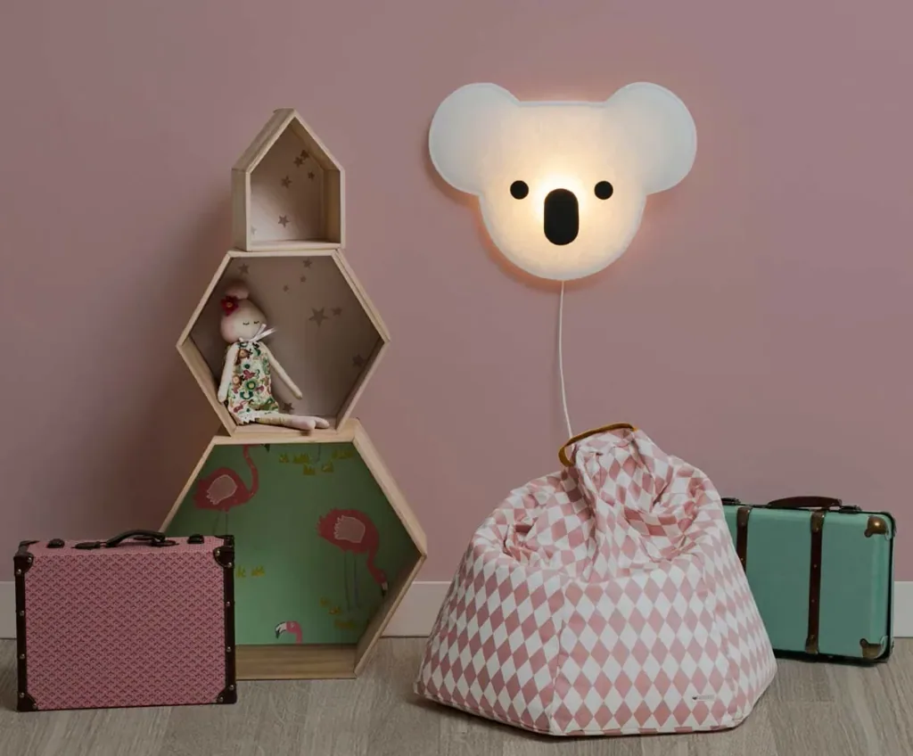 Buokids Soft Applique Koala Ours noir