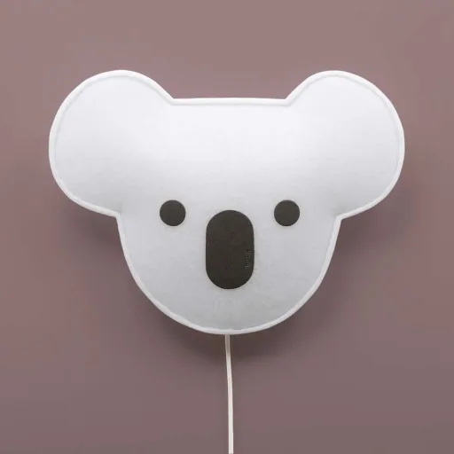 Buokids Soft Applique Koala Ours noir