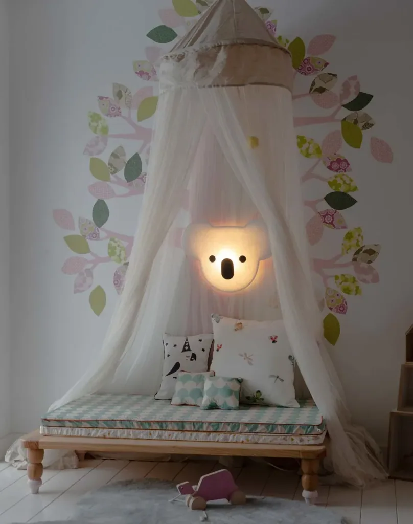 Buokids Soft Applique Koala Ours violet