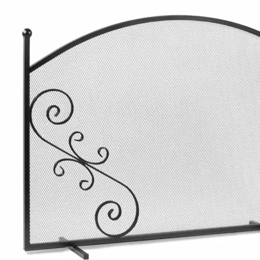 Protection Cheminée Cherry, Pare-feu Design Acier