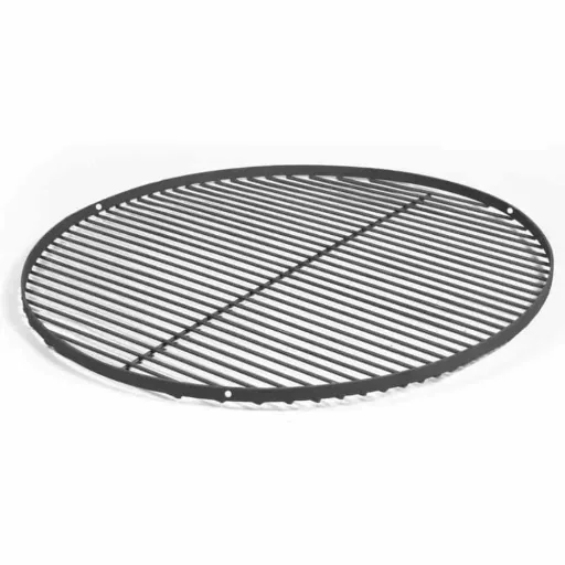 Barbecue Suspendu avec Trépied et Double Grille, 200cm