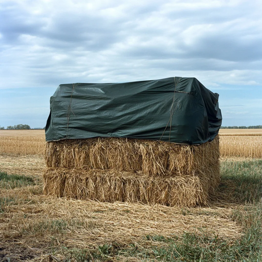 Bâche 280g/m², 4x6 (24m²), verte, étanche, de protection, résistante