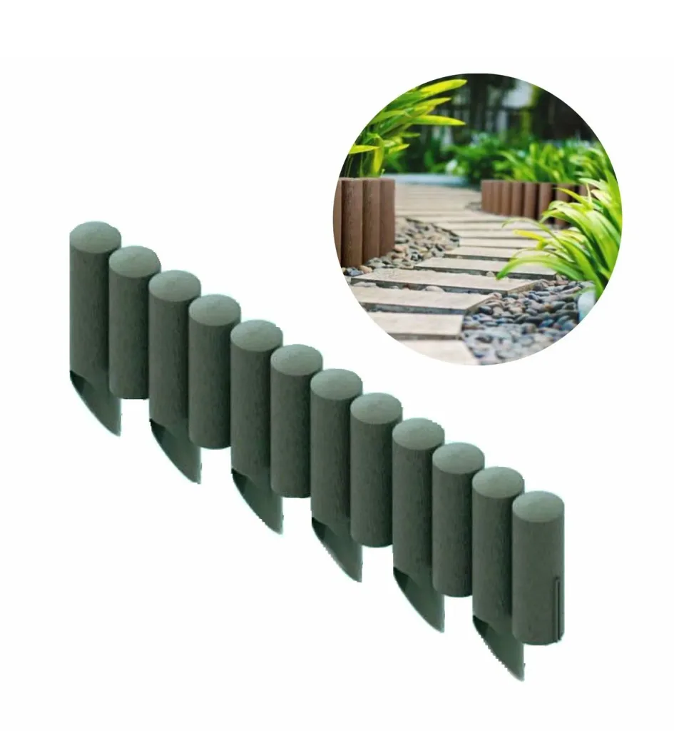 Bordure Jardin Plastique vertes 2,3m x 25,5cm | Bordure Jardin | Bordures de Jardin