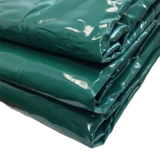 Bâche de protection, verte, étanche, résistante, 650 g/m² PVC 4x5m (20m²)