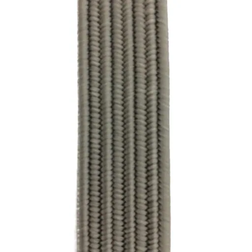 Sandow Plat avec Crochets Doubles, 100 cm, Gris – Sangles Élastiques de Serrage