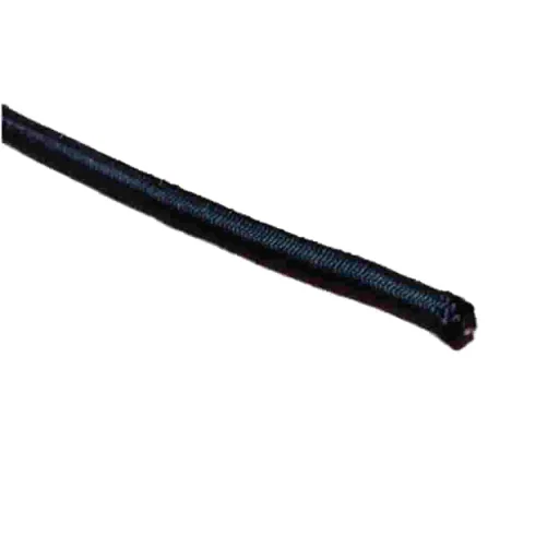 Corde élastique noire 8mm, 25m - Sandow polyvalent et résistant