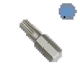 Embout hexagonal T27, 1/4 Pouce, Acier S2 -