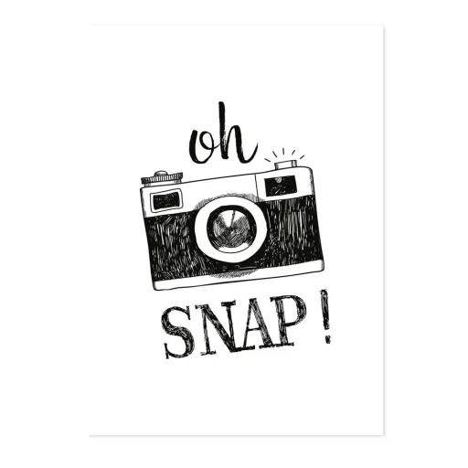 Lilipinso Set de cartes postales "oh SNAP" et Cie.