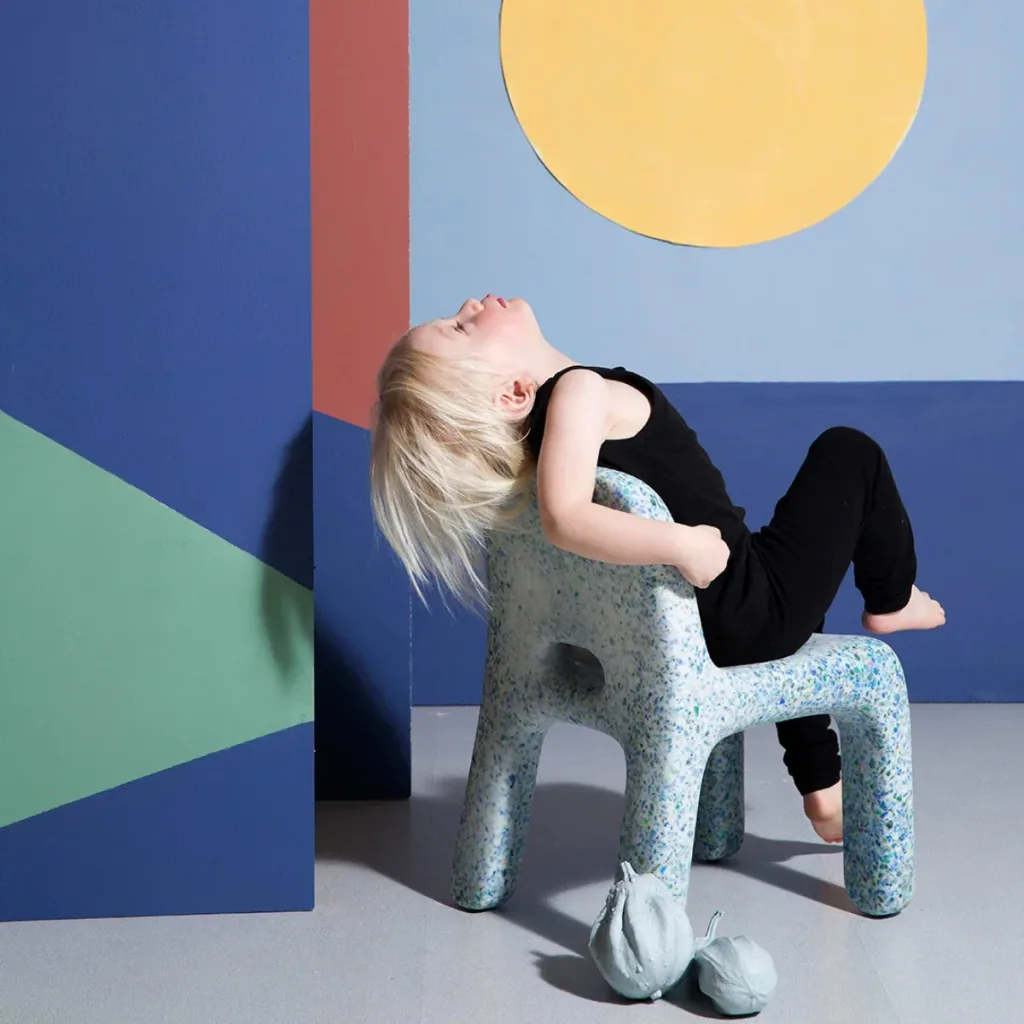 Chaise enfant ecoBirdy - Charlie Chair Ocean