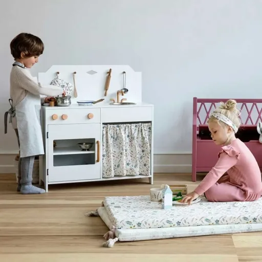 Cam Cam Kinder cuisine enfant bois blanc