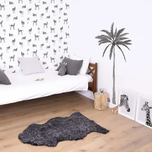 Lilipinso Poster Girafe noir blanc