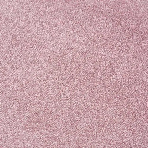 Livone Tapis rond uni rose