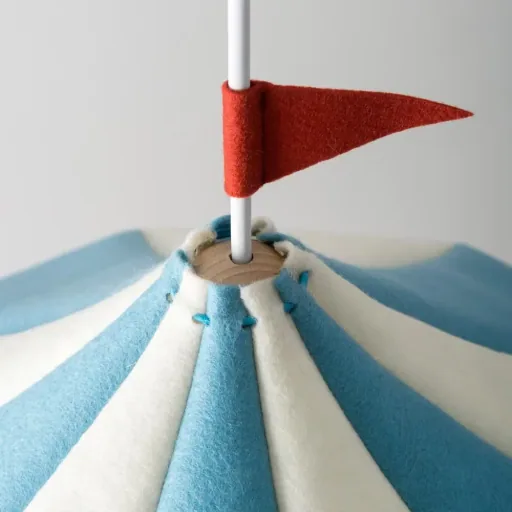 Buokids lampe à suspendre cirque bleu