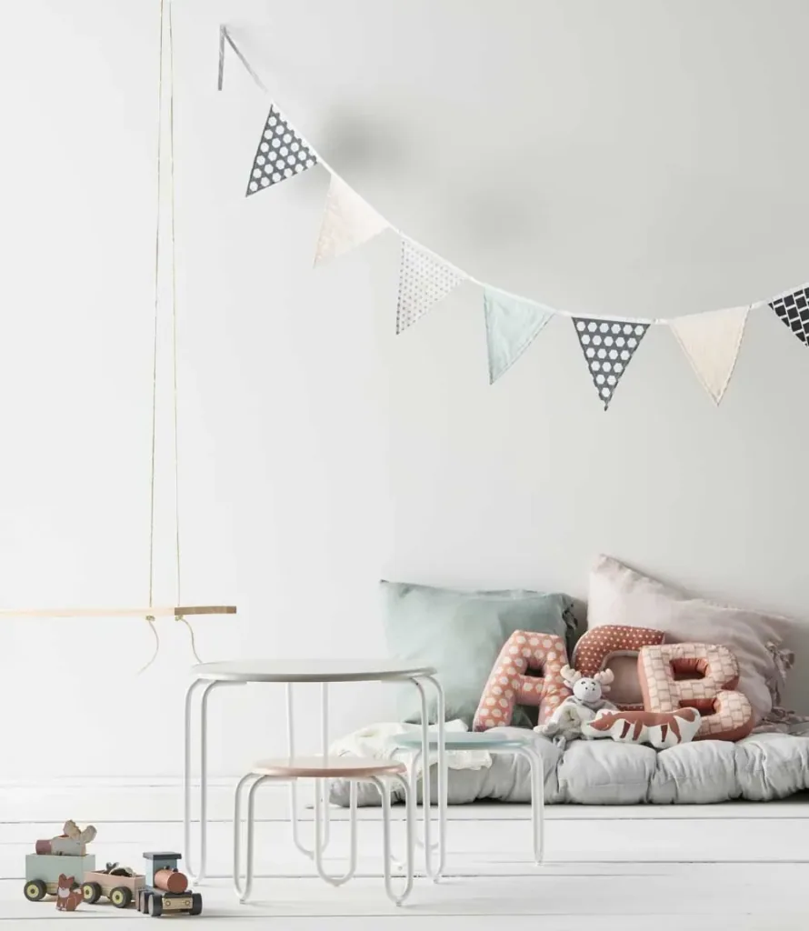 Kids Concept Table enfant Linus gris