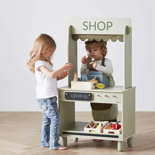 Flexa Enfants Alimentaire ludique Bois Fruits