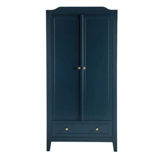 Maison Charlotte Armoire Opéra 2 portes bleu foncé