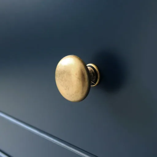 Maison Charlotte Armoire Opéra 2 portes bleu foncé