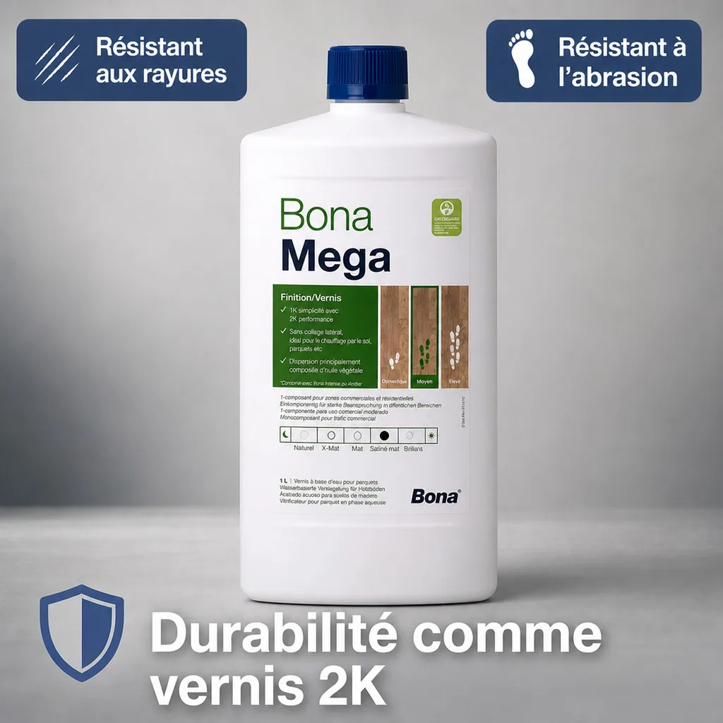 Vernis parquet 1 litre, halbmatt silkmatt