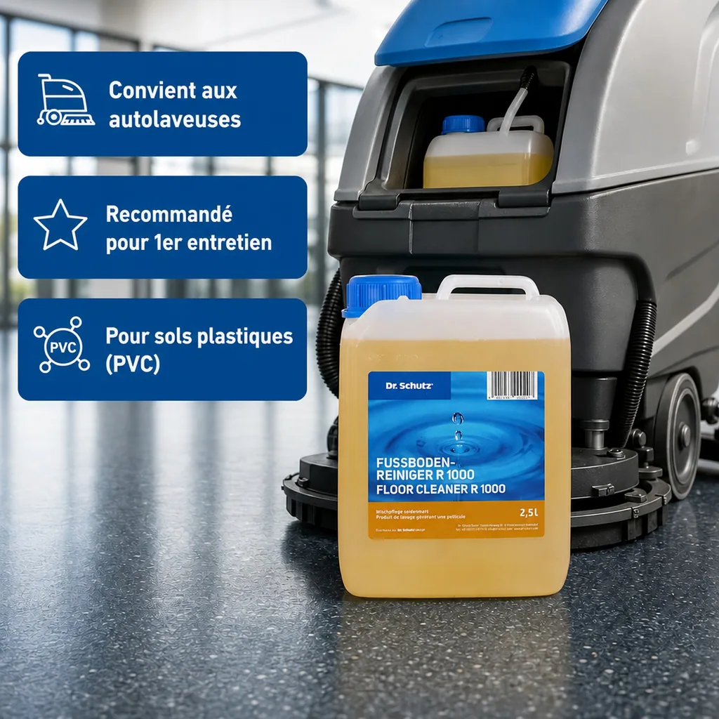 Nettoyant sol 2,5 Liter, Nettoyant pour sols, Nettoyage sol pour 2500m²