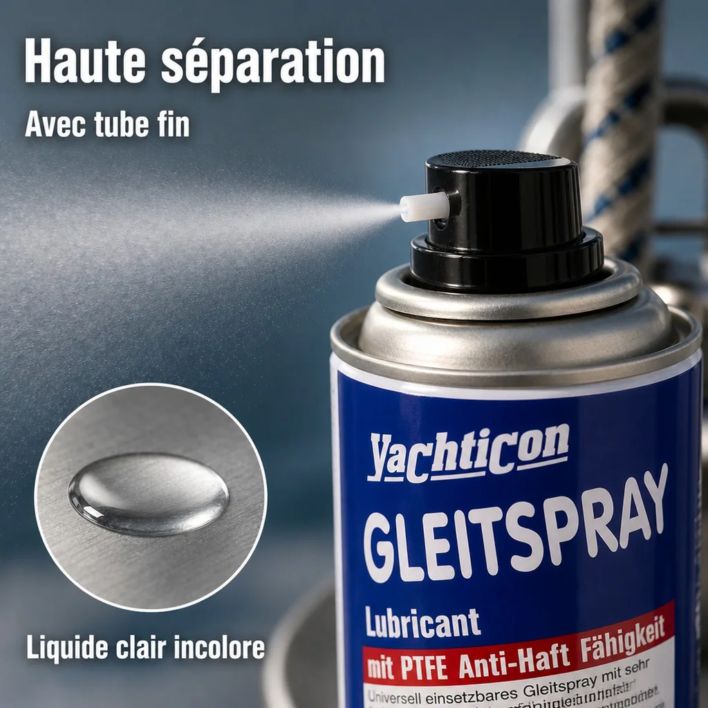Lubrifiant téflon, spray, protection surfaces, 300 ml