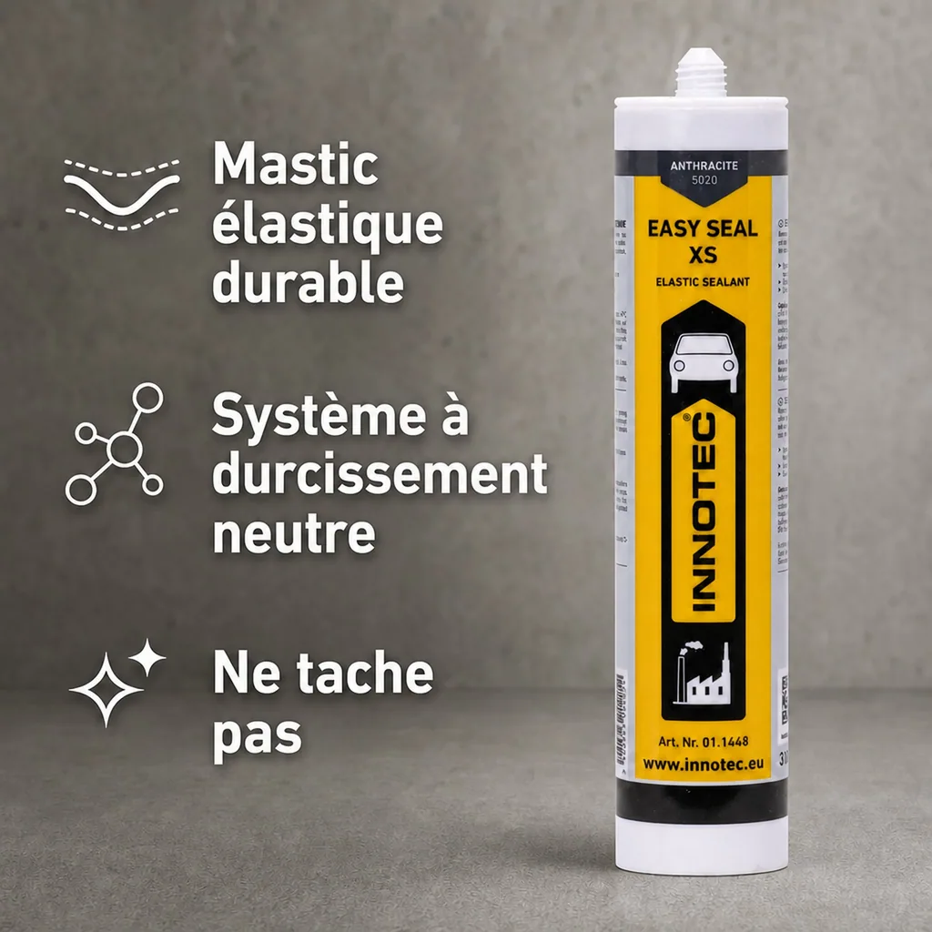 Mastic d'étanchéité anthracite, 310ml, mastic gris anthracite