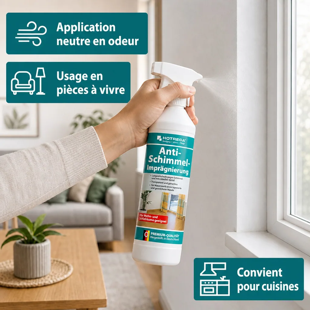 Anti-moisissure 500ml, Spray anti-moisissure