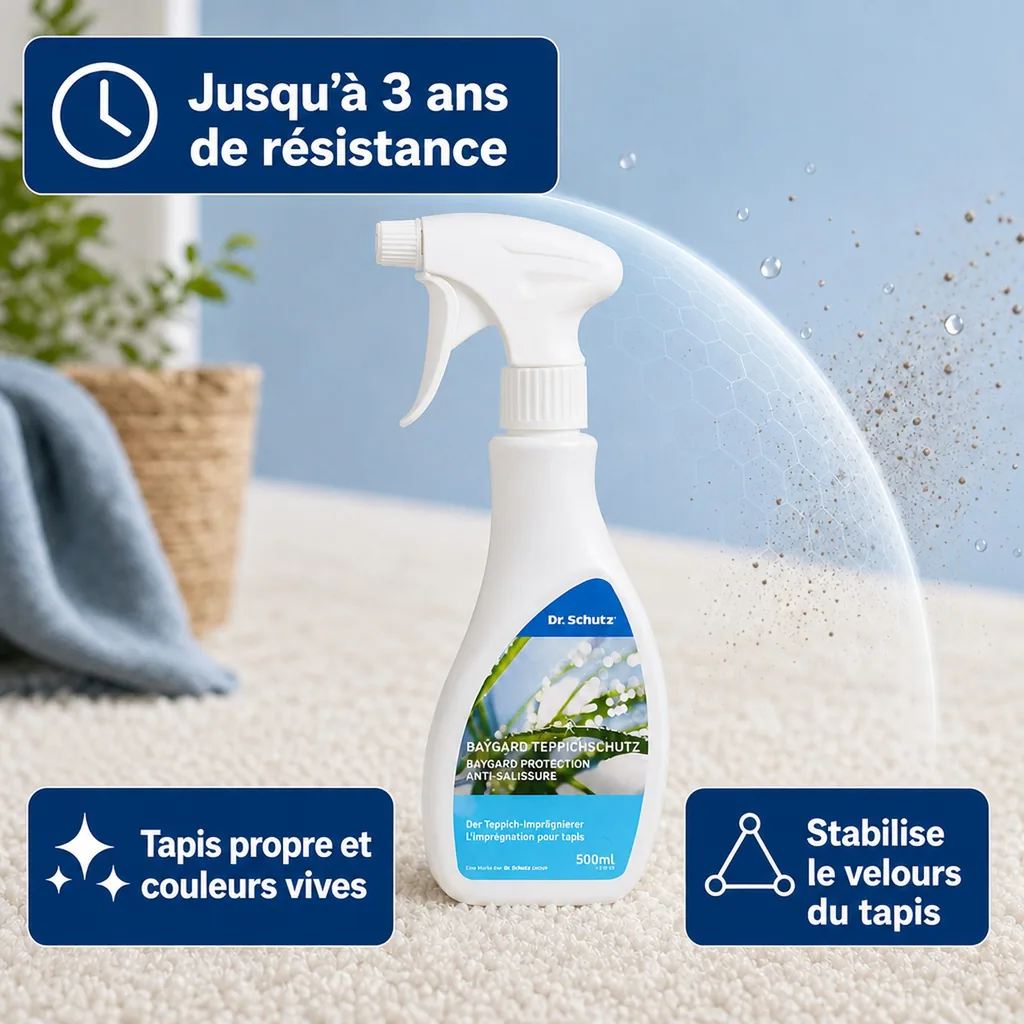 Protection tapis, Imperméabilisant textile, Spray 500ml