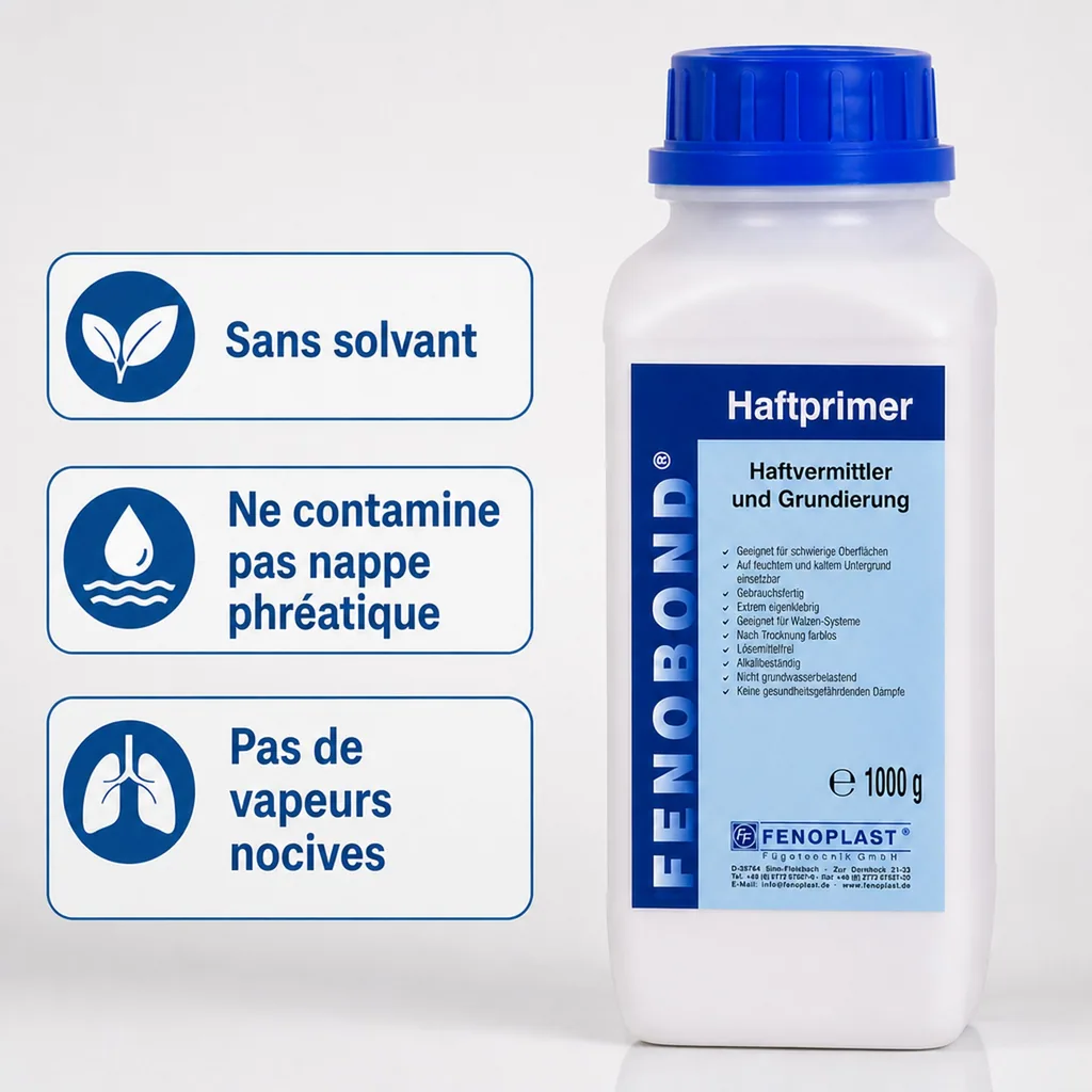 Primaire d'adhérence, 1000 g, Primaire adhérence plastique, PE-Flasche