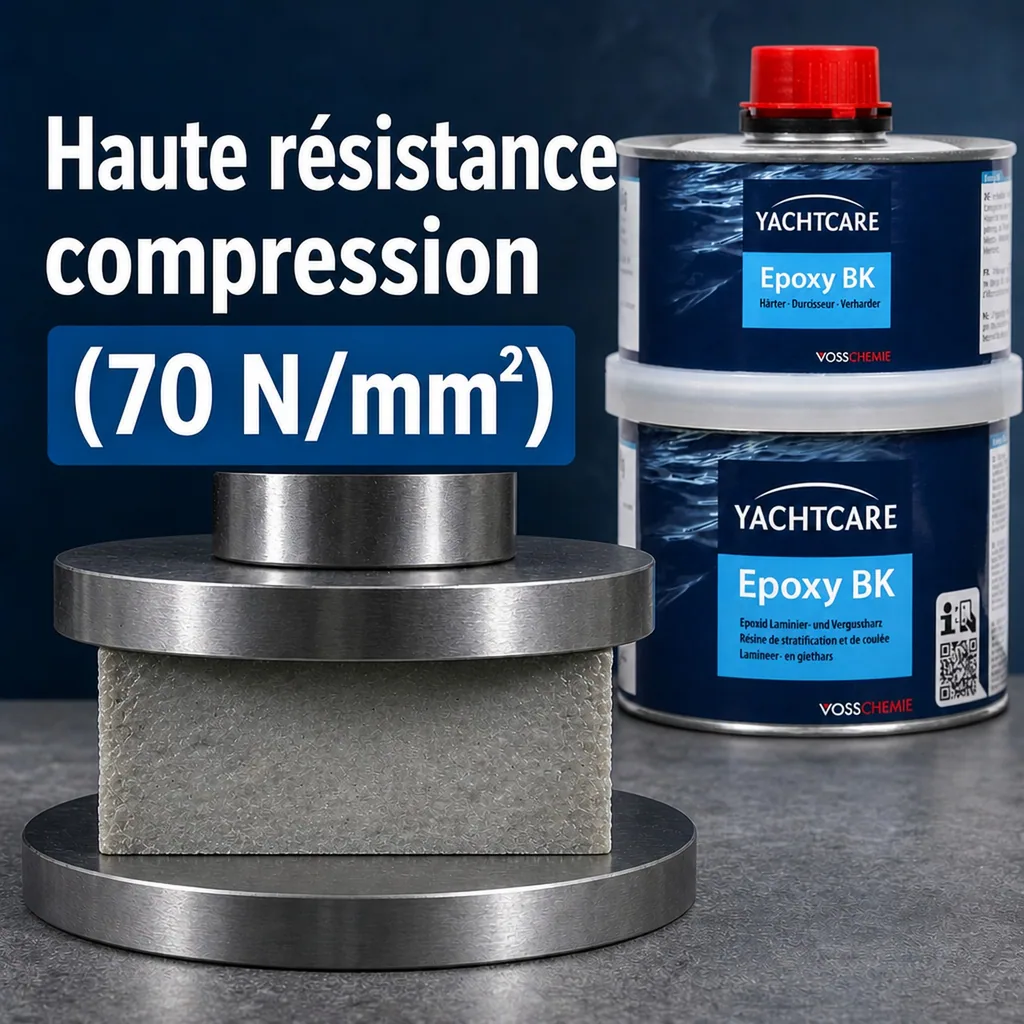 Résine époxy 500 g, Laminage et moulage