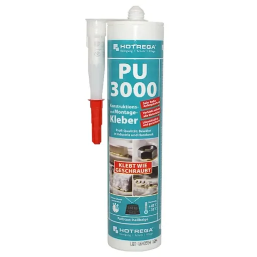Colle de construction, Colle de montage, Colle polyuréthane, 5 x 310 ml