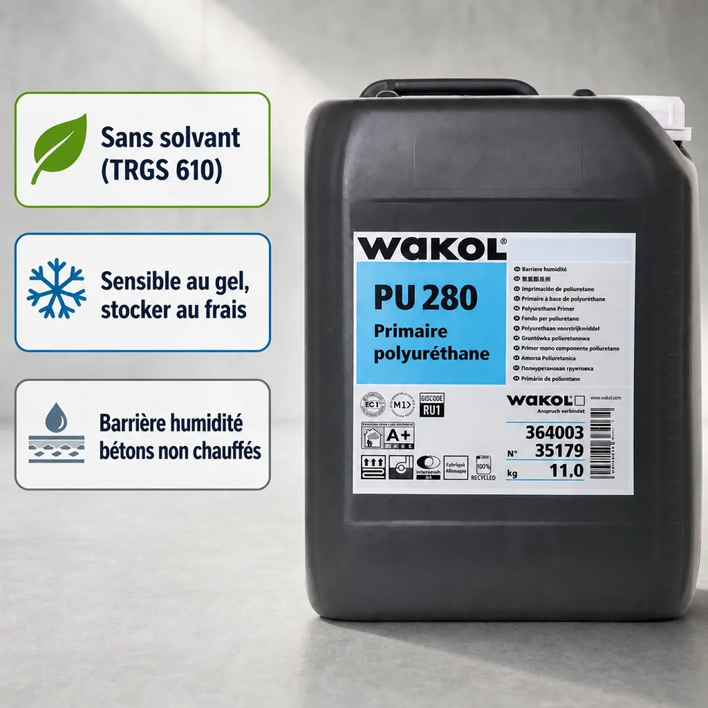 Primaire polyuréthane 11kg, Primaire d'adhérence polyuréthane, Primaire pour sols