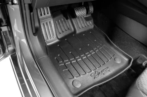 Tapis de sol auto 3D pour JEEP Grand Cherokee (WL) 2021+, 7 places, passgenaies