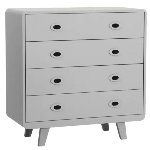 Laurette Commode Toi & Moi, Couleur: taupe