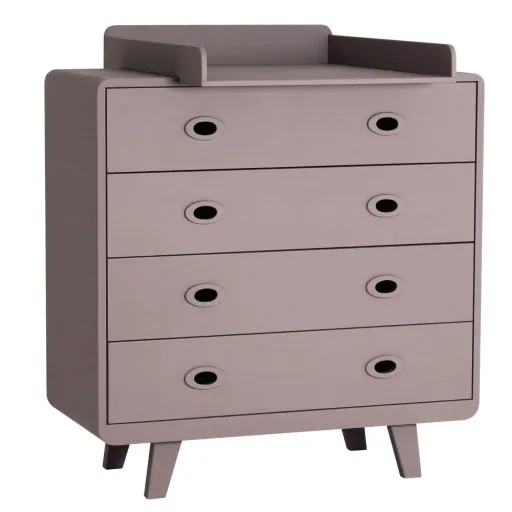 Laurette Commode Toi & Moi, Couleur: taupe