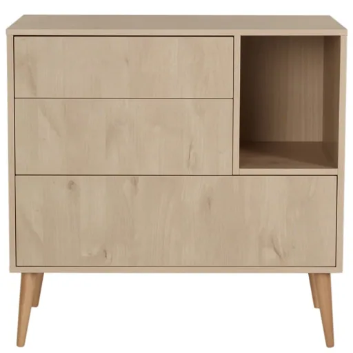 Quax Cocoon Caisse pour commode Cocoon, Boîte de couleur: Moos Brown / Green