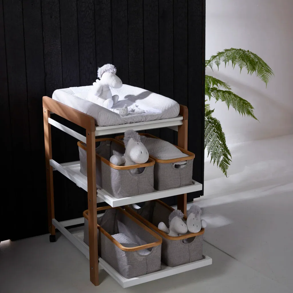 Quax Table à langer - Confort, Couleur: Naturge blanc