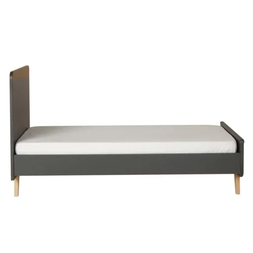 Quax Loft Lit bebe transformable anthracite 70 x 140