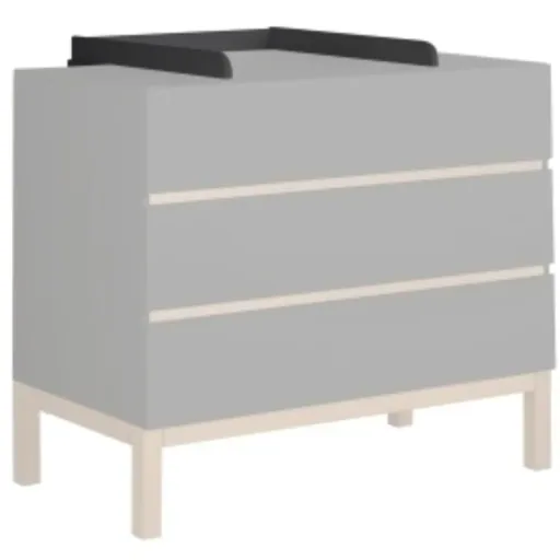 Quax Indigo Commode 3 tiroirs noir