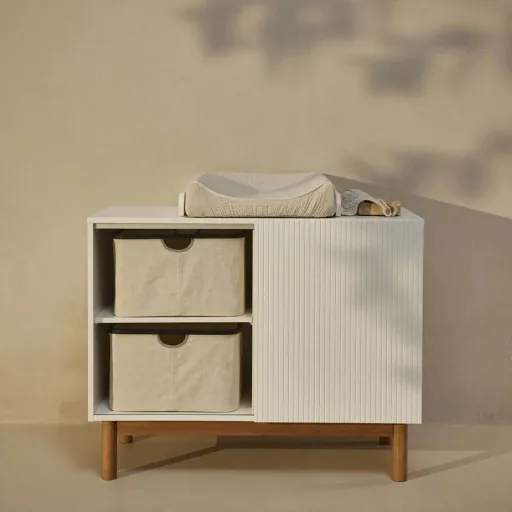 Quax Mood Lit bebe transformable blanc 70 x 140
