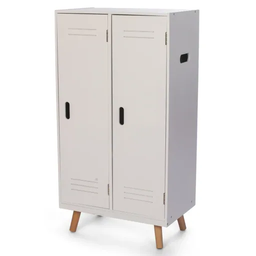 by Astrup Armoire de poupées bois blanc