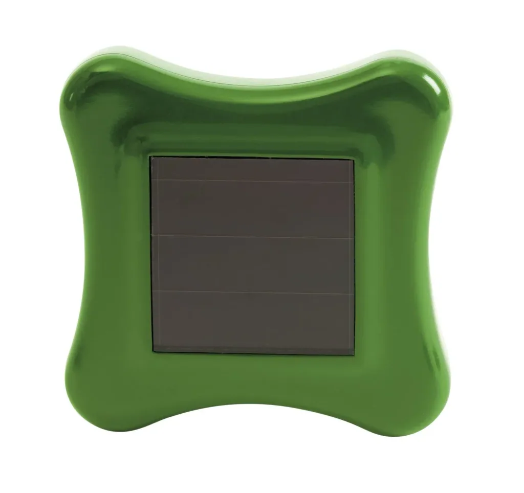 Répulsif solaire contre les taupes en aluminium, 1 pièce