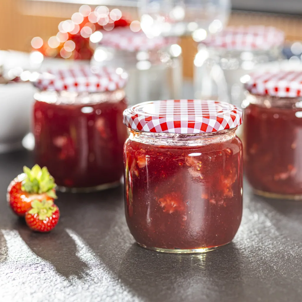 Preserving jar 425 ml, round, set of 6