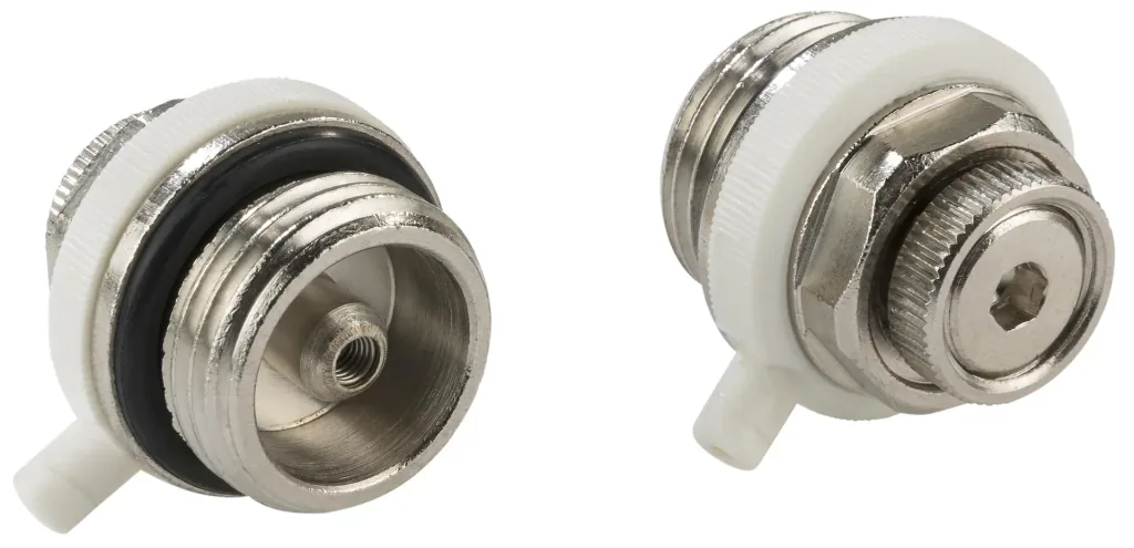 Purgeur automatique de radiateur 1/2", 2 pièces